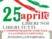 25 aprile liberi noi liberi tutti 