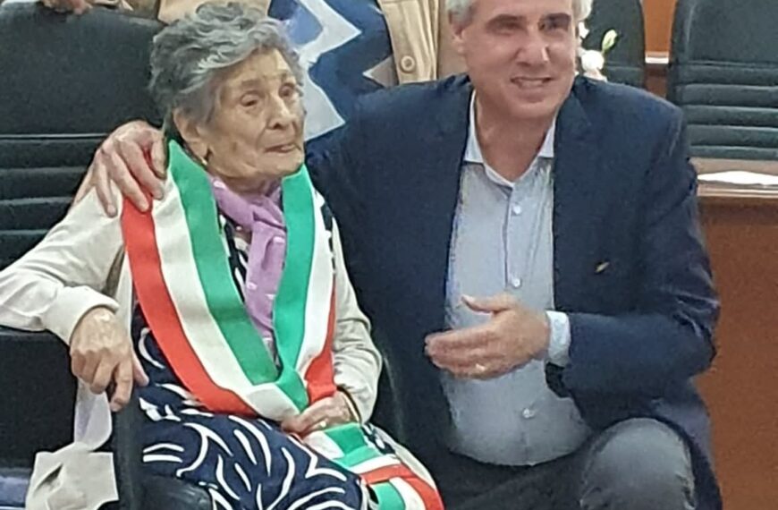 Santo Stefano Quisquina festeggia i cento anni della zia Alfonsina