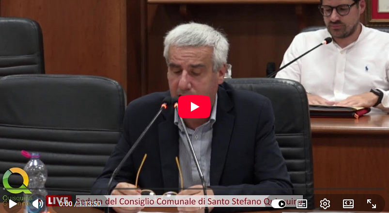 Seduta del Consiglio Comunale di Santo&hellip;