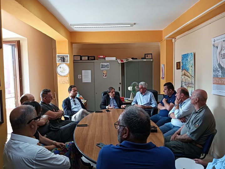Emergenza incendi, il Prefetto incontra sindaci e soccorritori a Santo Stefano Quisquina
