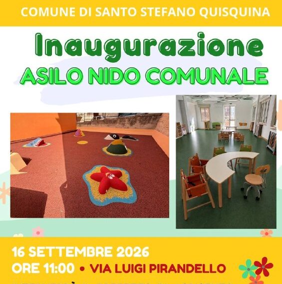 Inaugurato l’asilo nido comunale